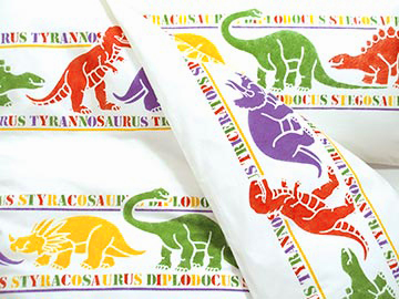 Dinosaur print design