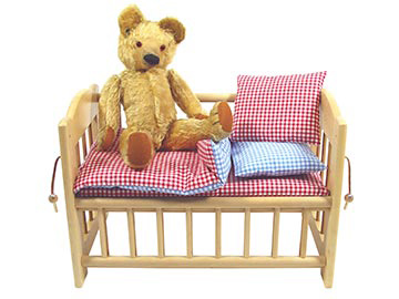 Dolls Wooden Cot